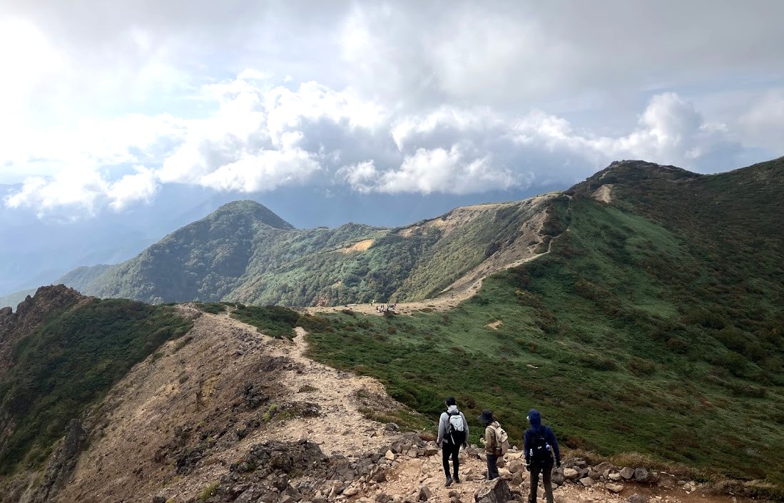 那須　茶臼岳、朝日岳
