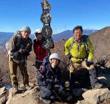 茅ヶ岳（観音峠から）