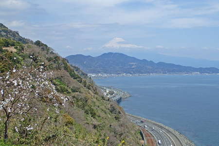 さった峠、距離：37km<br />広重の東海道53次に登場する富士山