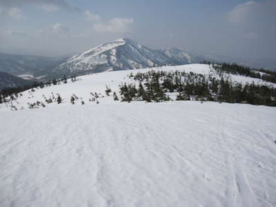 ススヶ峰より至仏山