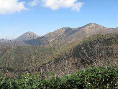 火打山と焼山 