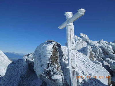 根石山山頂