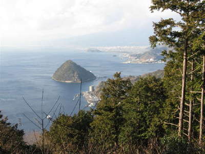 展望台から淡島