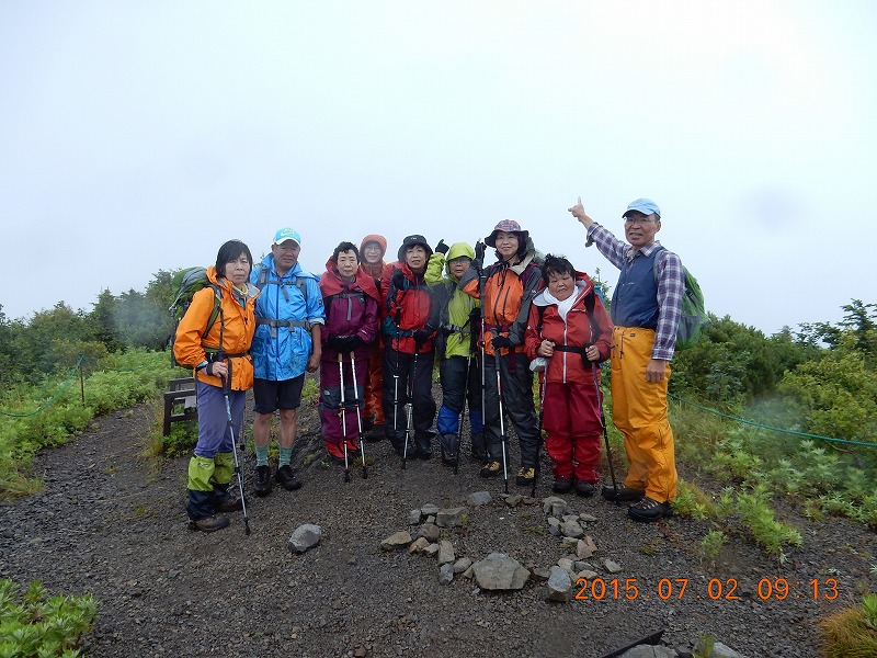 大ポン山山頂(利尻島)