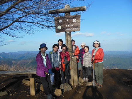 棒ノ嶺（棒ノ折山）山頂