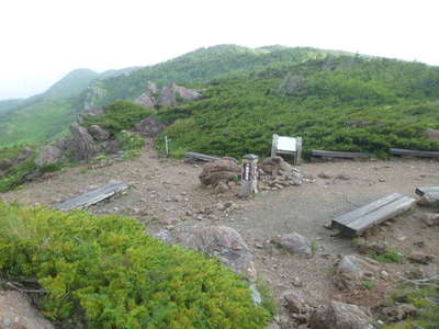 蓮華温泉栂海新道分岐 