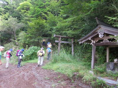 登山口 