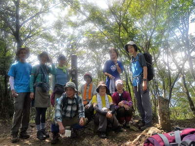 大山三峰山頂