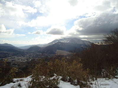 乙女峠から神山