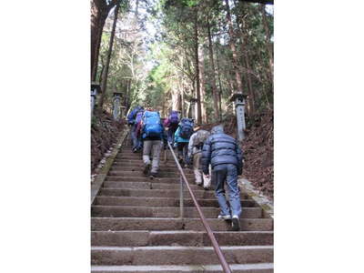 奥の院への登り