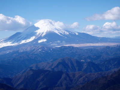 塔ノ岳からの富士山