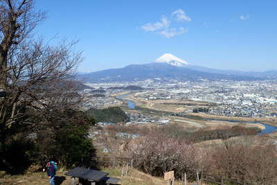 大嵐山からの富士山