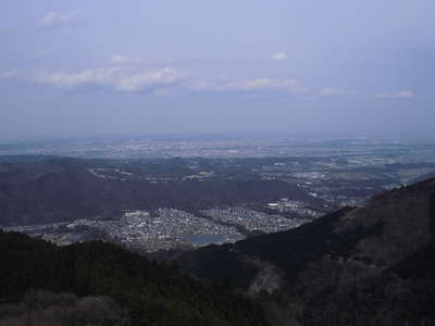 高取山より津久井方面