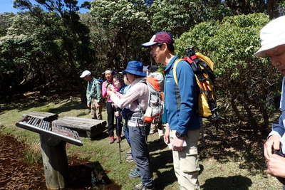 山頂の池 