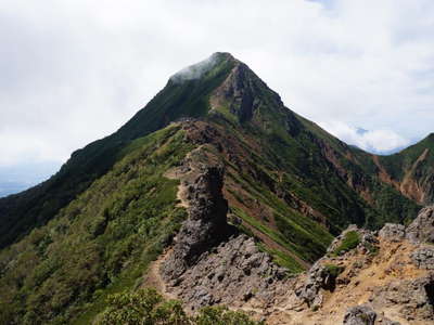 赤岳を振り返る 