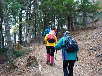 瑞牆山へ出発 13:15 