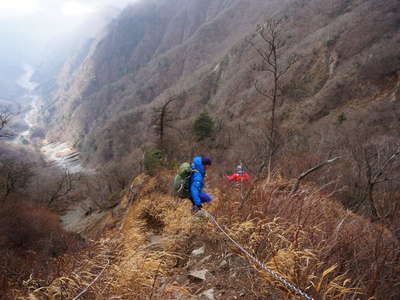 臼ヶ岳へ 