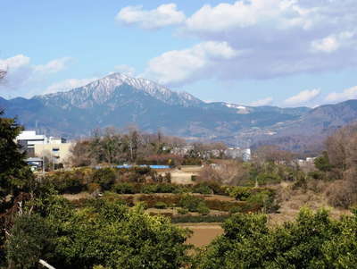 一本松付近から大山 