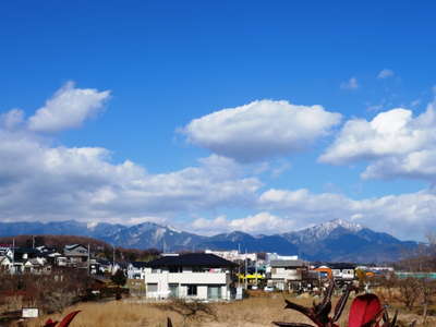 厳島湿性公園から大山 