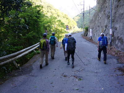 西丹沢県民の森分岐 