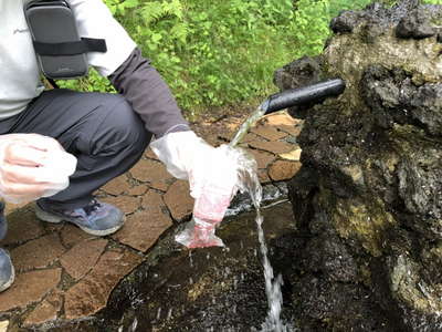護摩屋敷の水