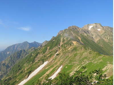 五竜岳と鹿島槍