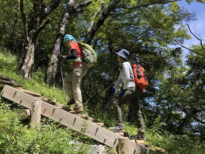 大室山は近い 