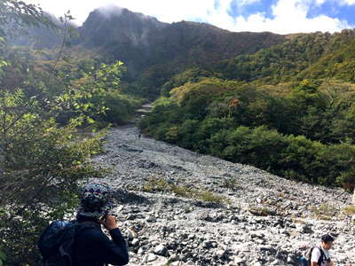 大堰堤からのながめ 