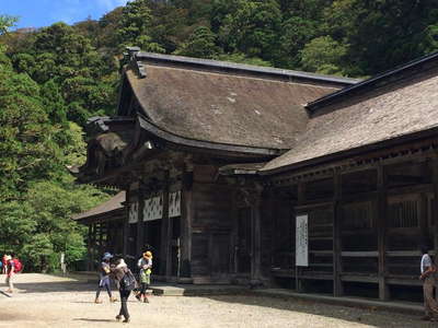 大神山神社に到着 