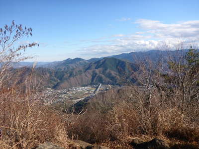 前道志の山々 