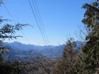 39号鉄塔から三ッ峠、滝子山 