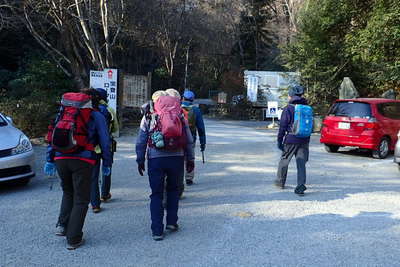 宝登山神社の参道