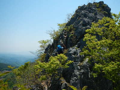 西峰山頂間近