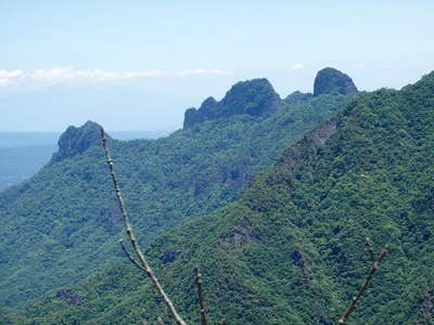 妙義山塊最高峰 谷急山 