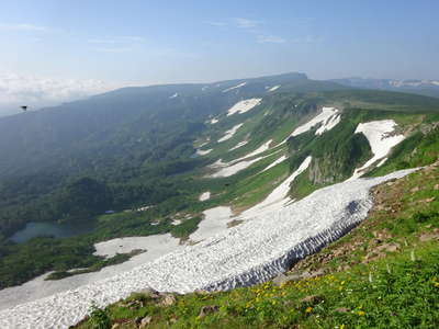 立岩稜線 