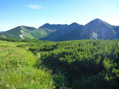 祖父岳～鷲羽岳 