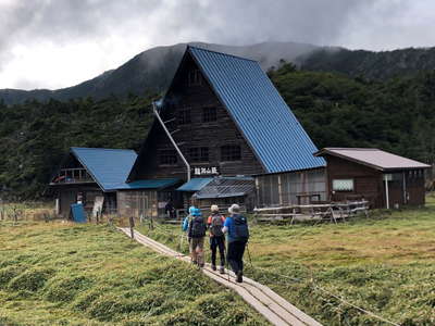 縞枯山荘、ゴールは近い