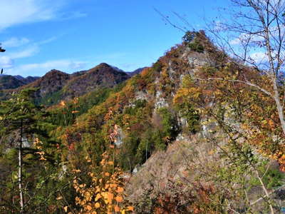 一本岩～木々岩峠方面