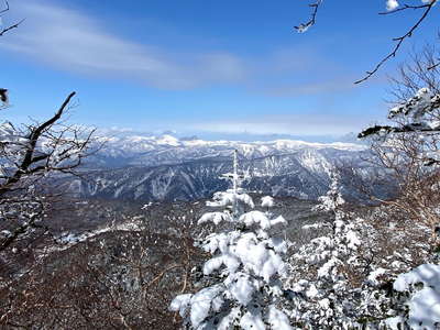 雪景色が広がってきた