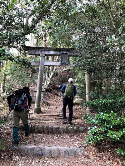 愛宕神社へ最後のひと登り