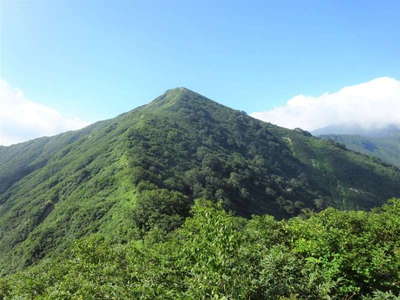 古寺山から小朝日岳 