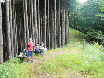 静かな小河内峠