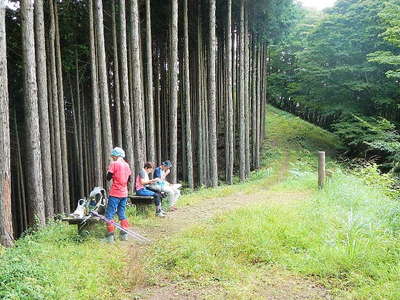 静かな小河内峠