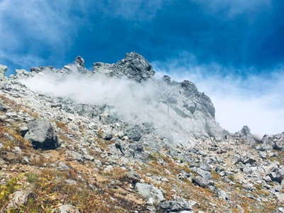 焼岳北峰 