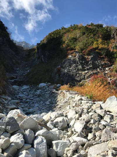 中畠分岐は紅葉がきれいでした 