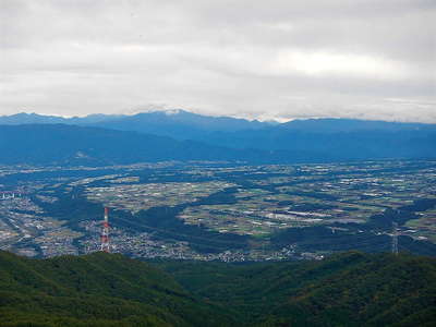 日光連山は初冠雪とか