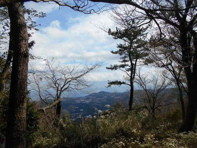 尾根からの眺望 