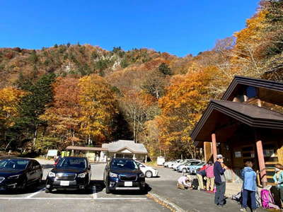 女夫淵駐車場