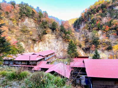 日光澤温泉全景