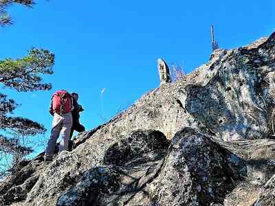 黒瀧山(観音岩)頂上